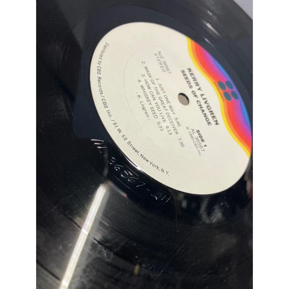Kerry‎ Livgren Seeds of Change Vinyl Record Album 1980 Kirshner CBS Records - Picture 4 of 6